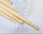 Wogod wooden drum sticks texture and finish