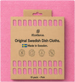 Swedish Dishcloths 10 Pack Yellow, Reusable Biodegradable, Made in Sweden | Made in Sweden from natural cellulose and cotton. Each cloth absorbs 20x its weight and replaces up to 150 paper towels. - Image 11