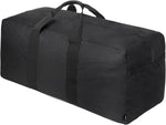 Vorspack extra large travel bag side profile in black