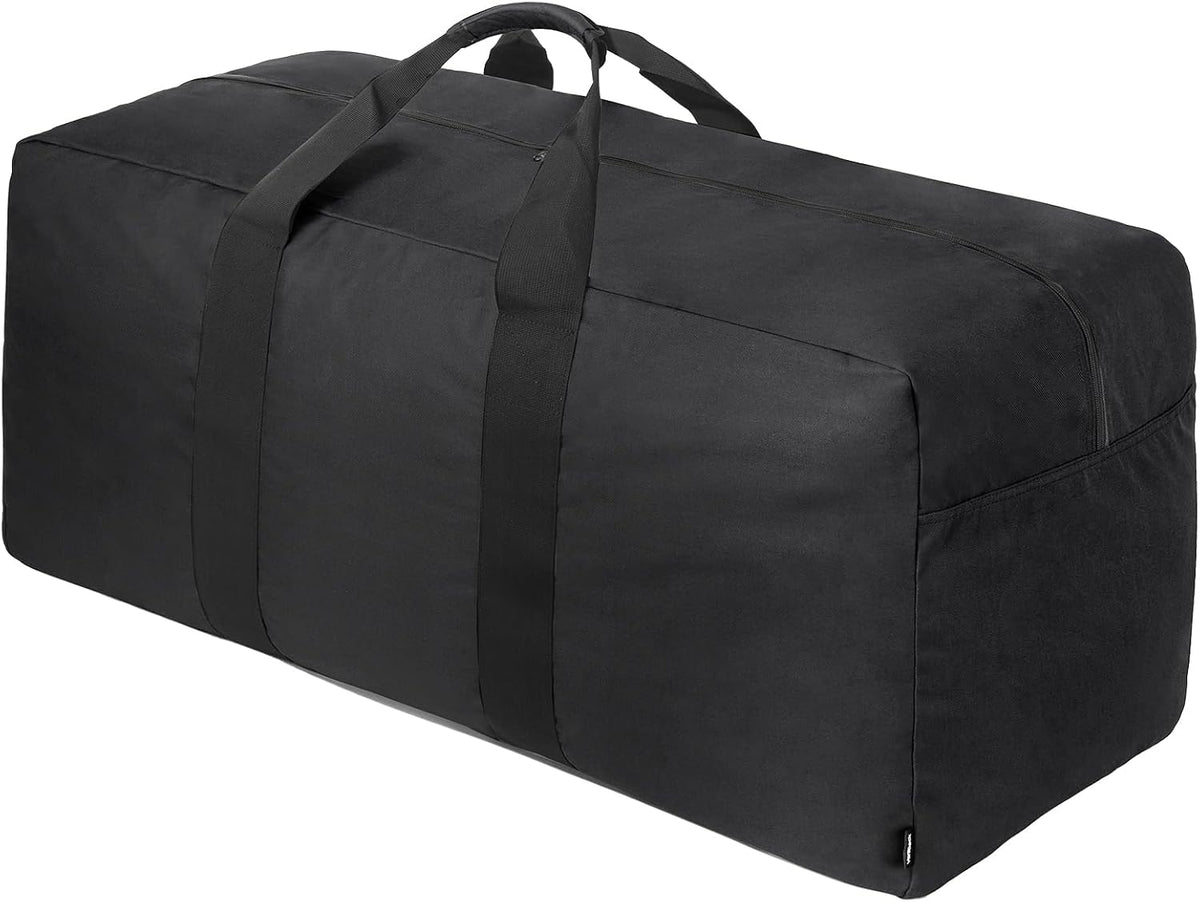 Vorspack extra large travel bag side profile in black
