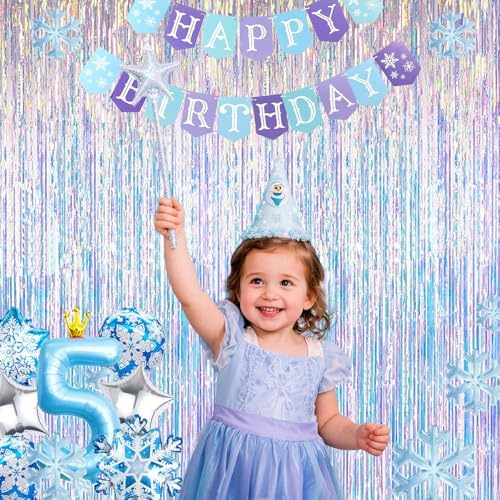 Two pack of Runkuai iridescent tinsel backdrops styled as a sparkling photo booth background