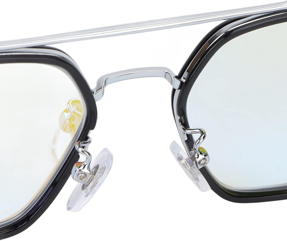 Dioche TR frame color blindness glasses folded view