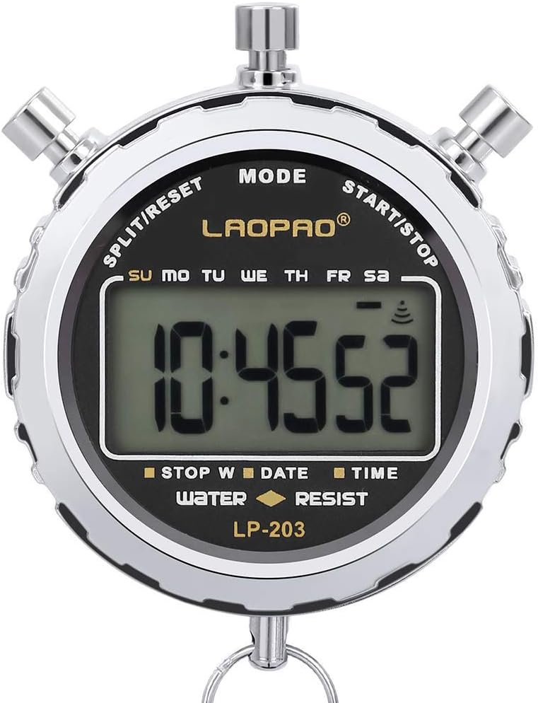 LAOPAO Melt Stopwatch, Clock Daily Rainproof Digital Timer for Sports Match,Competition,Coach,Referee,Training,Timing - Image 9