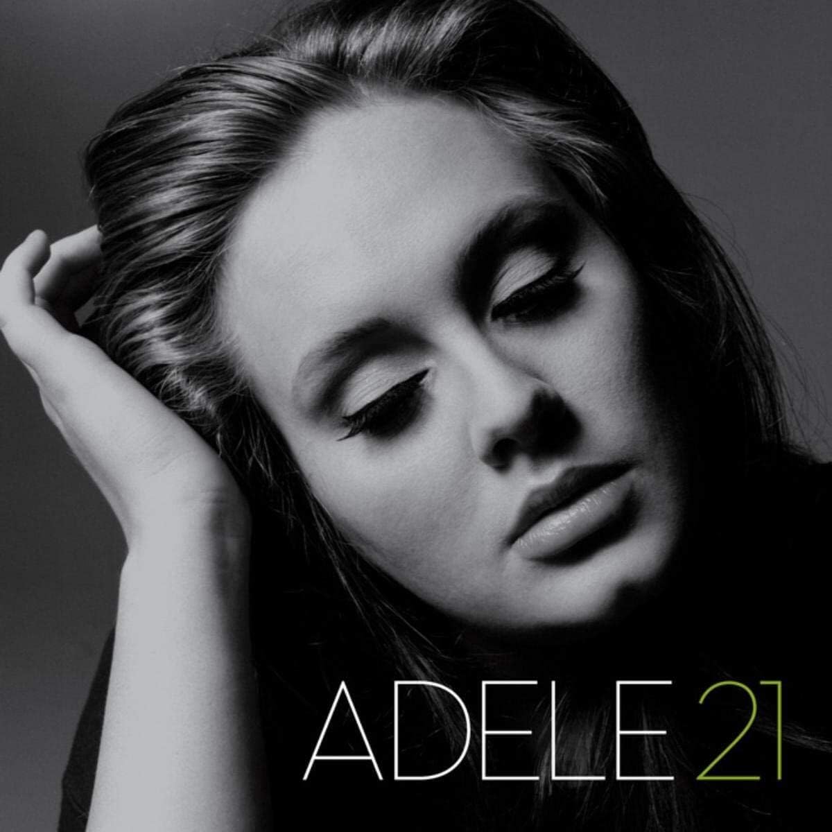 Adele 21 vinyl album front view record cover