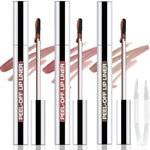 Baisen Diary matte peel off lip liner stain three piece set front view showing tubes and application tweezers