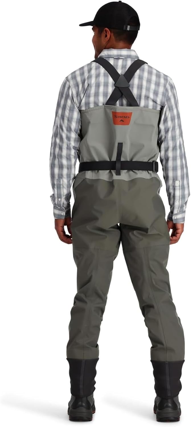 Micro fleece-lined hand-warmer chest pockets and storage layout