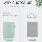 Kumeer transaction logbook elastic band and pen loop
