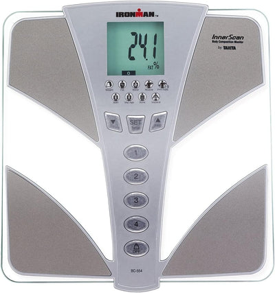TANITA's BC-554 Ironman, FDA Cleared, World's Only Consumer Multi-Frequency, Full Body Composition Scale - Image 1