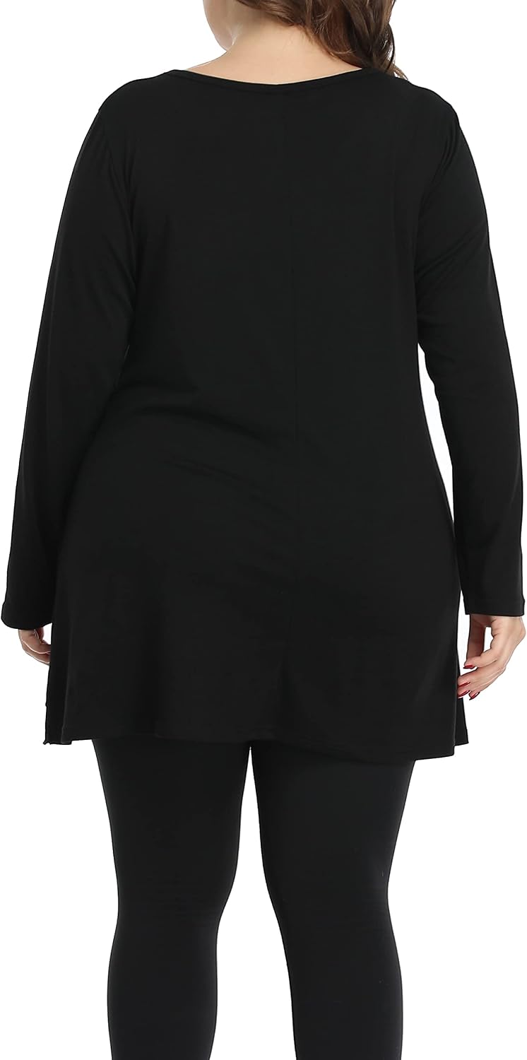 Shiaili heather knit tunic pocket detail