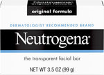 Neutrogena Original Amber Bar Facial Cleansing Bar with Glycerin, Clean-Rinsing, Transparent Face Soap, Free of Harsh Detergents, & Dyes, 3.5 oz - Image 15
