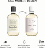 Deep Steep Pure Coconut Bubble Bath ingredients list closeup
