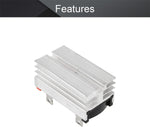 Fielect three phase bridge rectifier aluminum heatsink base plate