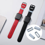 Honbay 18mm watch strap holder ring on white background