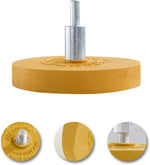 S SATC 4 inch rubber wheel with arbor attachment
