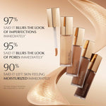Estee Lauder soft matte finish hydrating liquid concealer tube container standing vertically