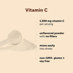 Micro Ingredients pure vitamin C crystal powder texture close up