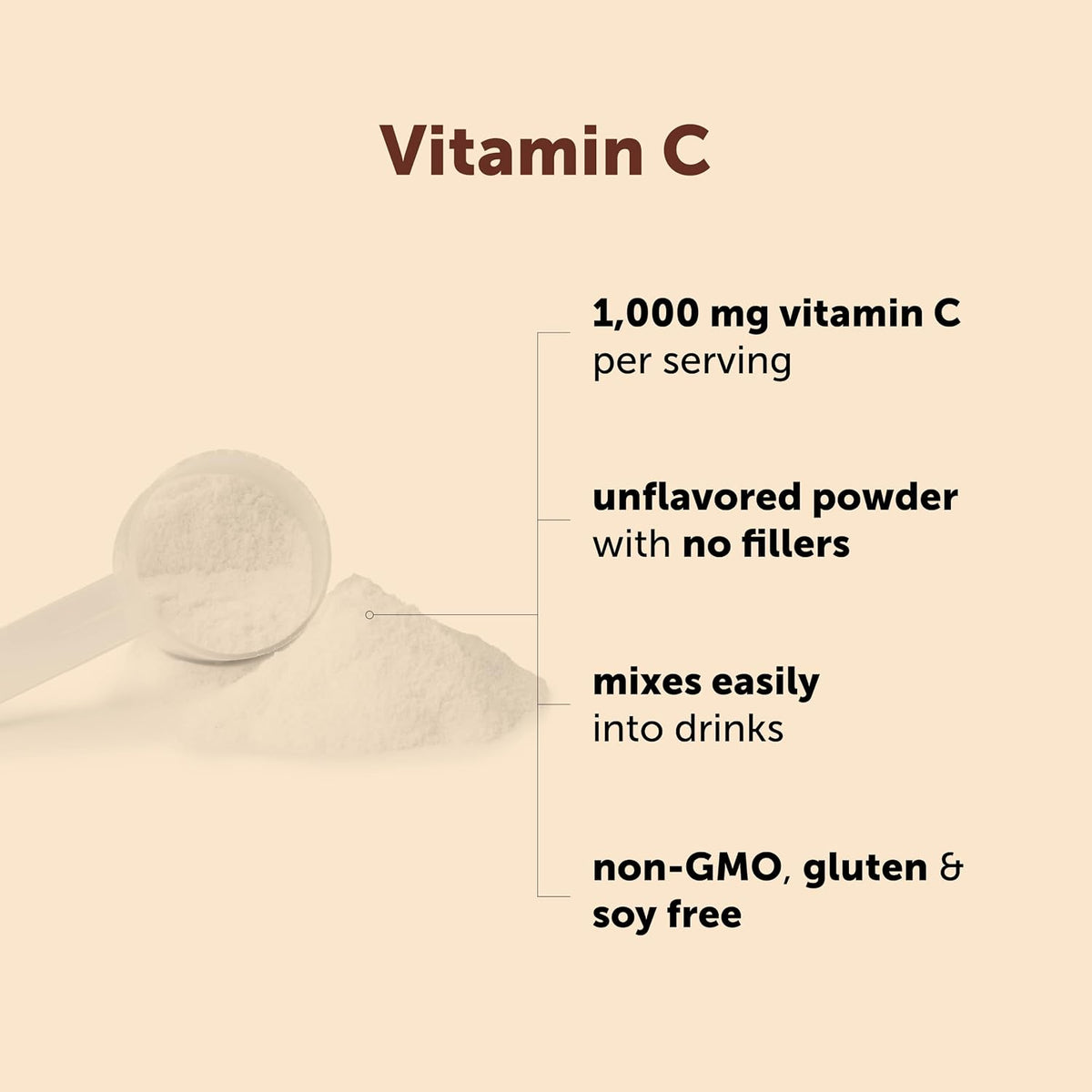 Micro Ingredients pure vitamin C crystal powder texture close up