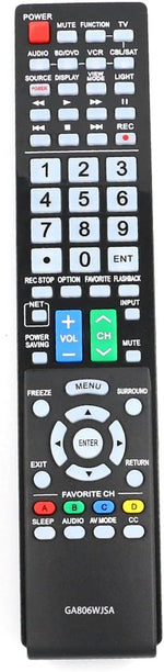 ZdalaMit GA806WJSA replacement remote control front view