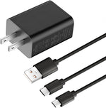 WISEVER universal Kindle charger front view showing the wall adapter block with USB port.