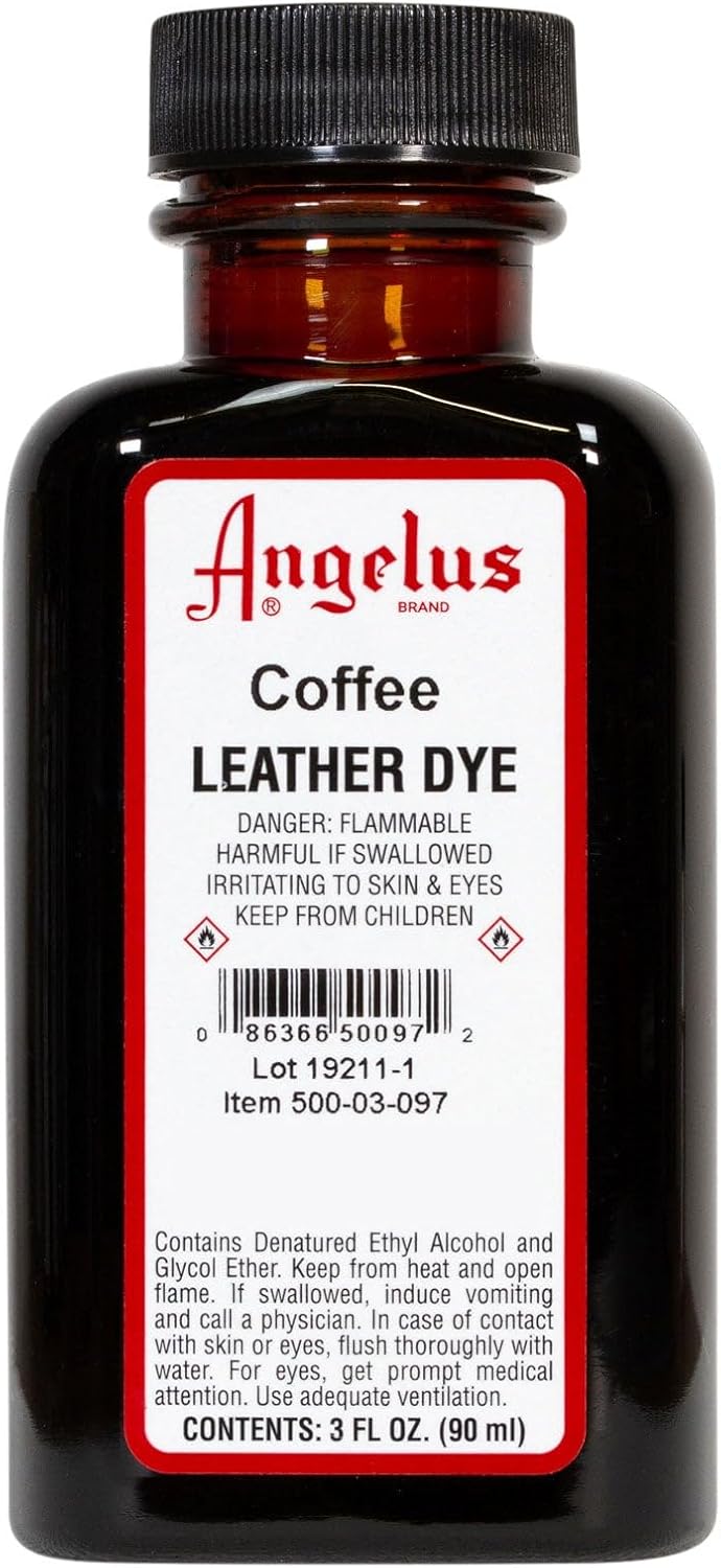 Angelus shoe and boot leather dye 3 fluid ounces