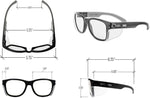 Magid protective glasses packaging and included cleaning accessory