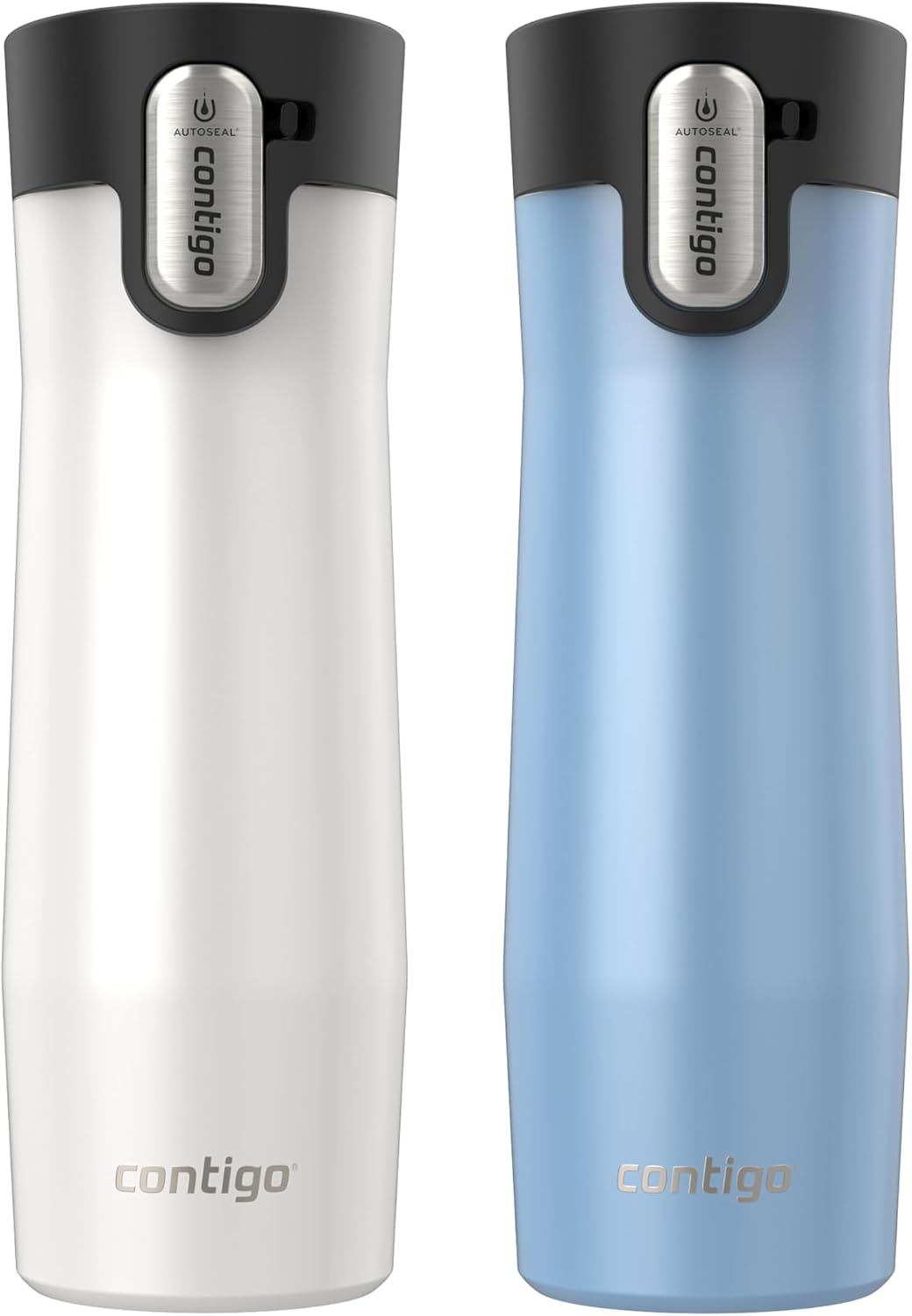 Contigo travel mug bottom base and dimensions display