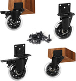 MALLLALA caster wheels package with included screws