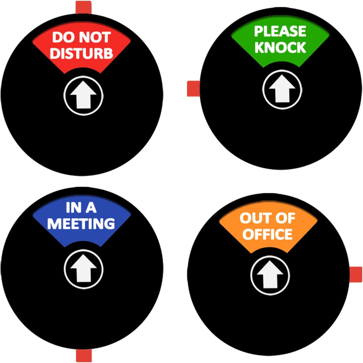 LoYinLo privacy sign front view with do not disturb indicator