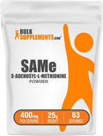 BulkSupplements dietary supplement nutritional information label