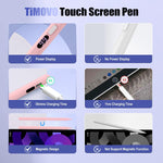 TiMOVO stylus pen accessories including replacement nibs and cable