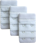Women Pack of 3 Soft Comfortable 2 Hooks Bra Extender,2.4"x 1.5" - Image 12