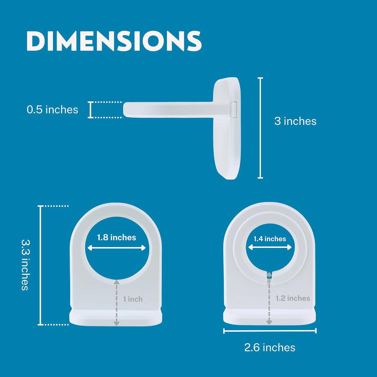 Matterform minimalist PLA plastic lightstick wall mount packaging view