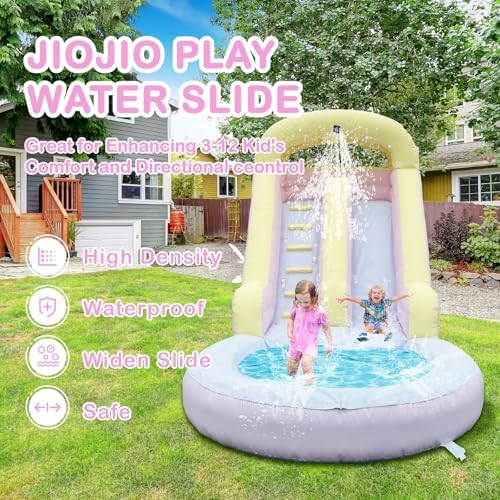 Side profile of Jio Jio Play commercial grade water slide