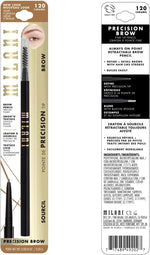 Ultra fine retractable eyebrow pencil tip close up look