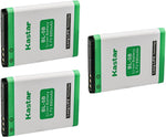 Contact metal pins on Kastar BL-5B power pack