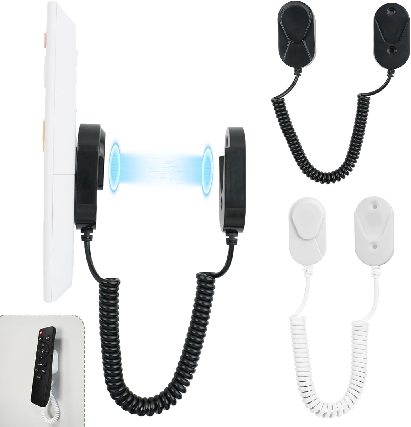 Spnkmjuj magnetic remote control holder front view