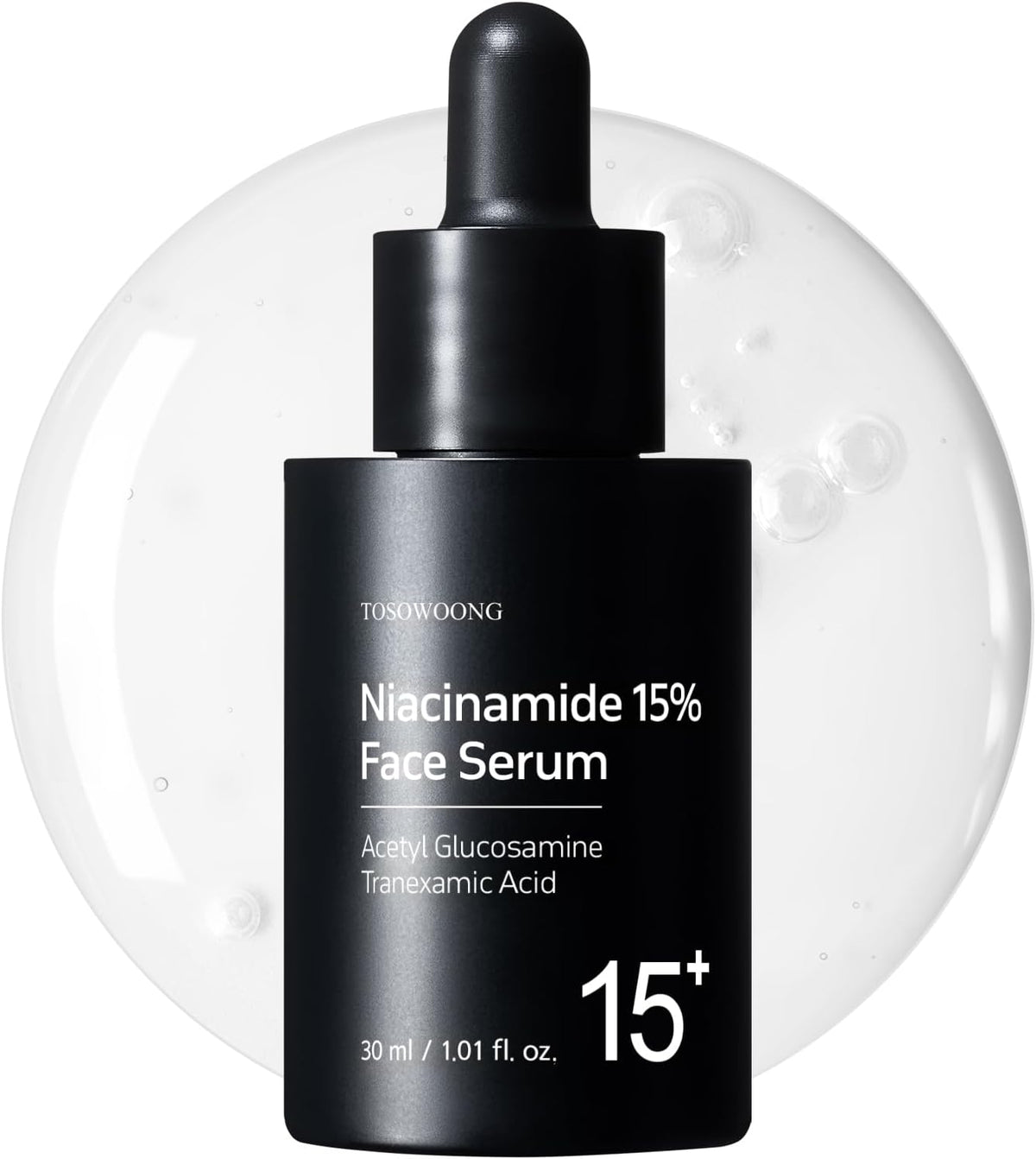Tosowoong Niacinamide 15 Face Serum bottle for pore refining