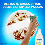 Dawn Antibacterial Hand Soap Lemon 24 Fluid Ounce grease cleaning formula detail