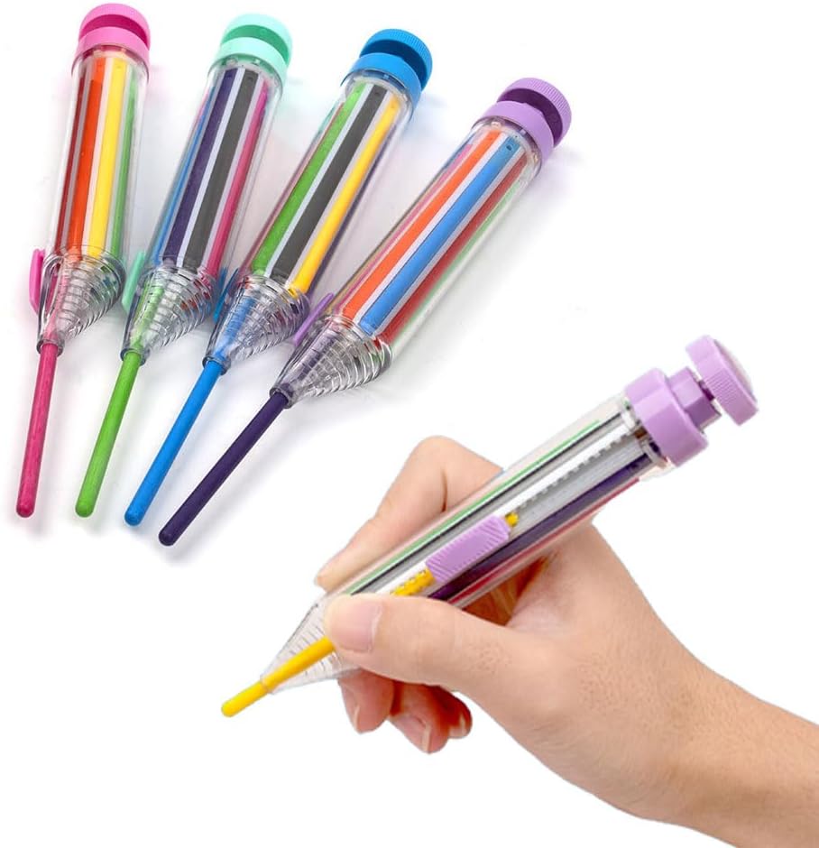 SEIWEI multi color drawing tool rotating cap detail