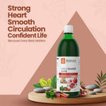 Krishnas Hridyguard Juice whole bottle commercial product shot