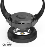 Rounkin solar watch charger metal base angle view