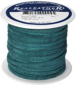 Realeather SOS25-2001 Suede Leather Lace for Crafts and Jewelry Making, 0.125" x 25', Black, 1-Spool - Image 14