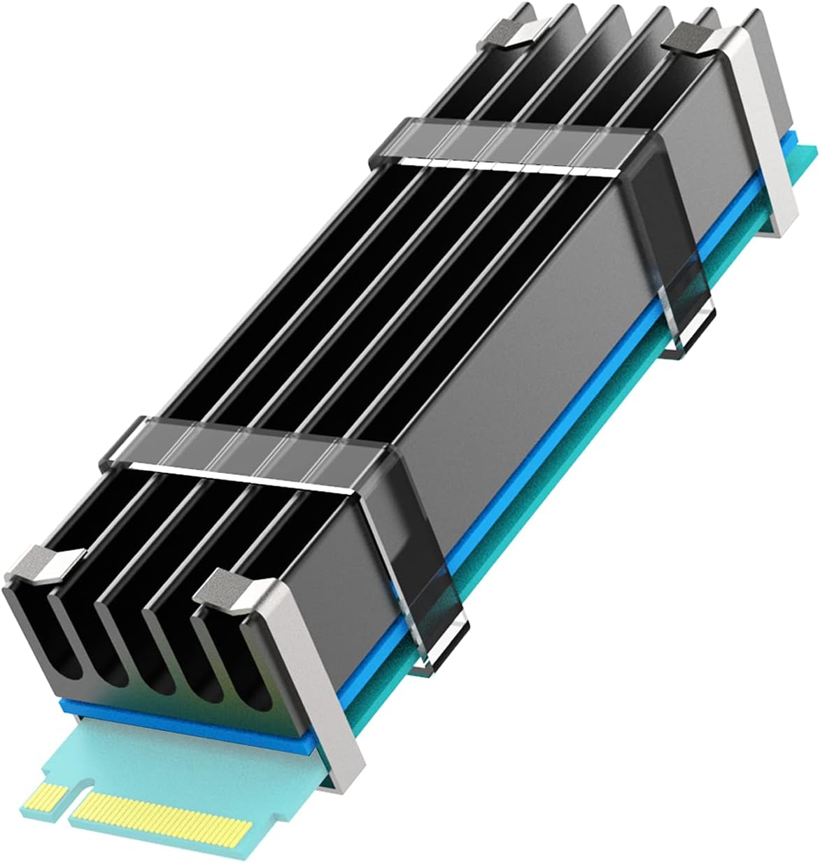 Glotrends M.2 heatsink front view cooling accessory
