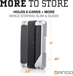 Dango RFID blocking wallet interior card slot arrangement