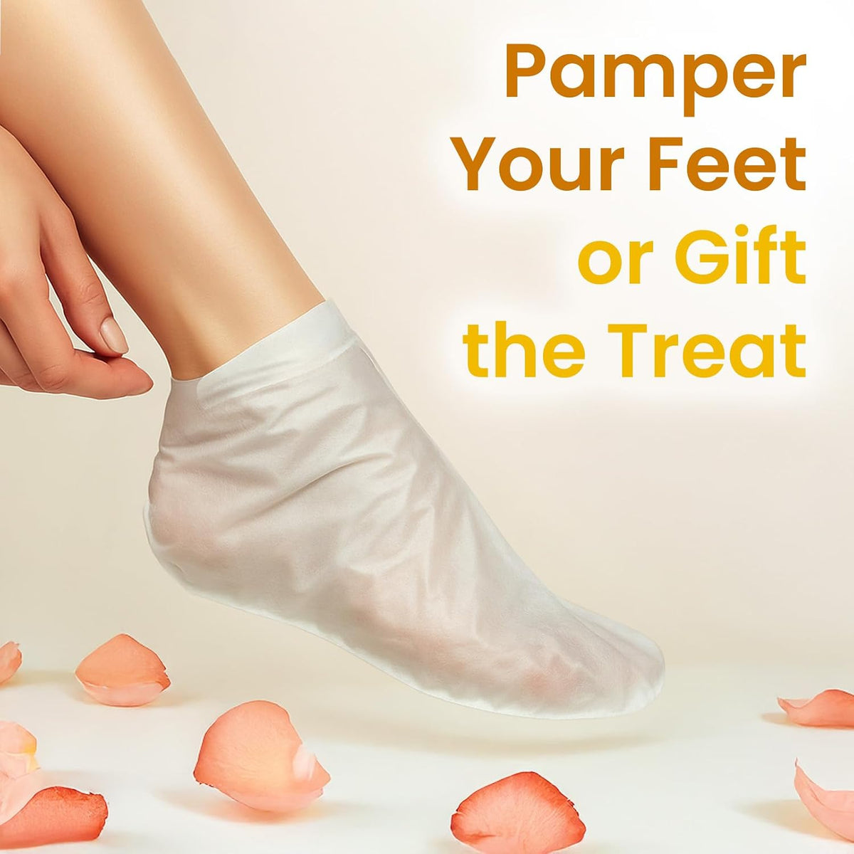 Bloomora hydrating foot mask 2 pairs bundle display