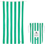 Dock & Bay Beach Towel - Quick Dry, Sand Free - Compact, Lightweight - 100% Recycled - Includes Bag - Cabana - Kamari Charcoal - Large (160x90cm, 63x35) - Image 14