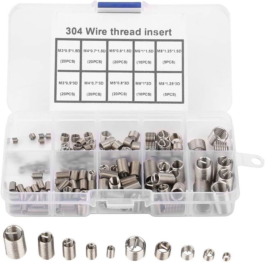 Walfront mechanical thread repair sleeve set