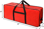 HOMEST heavy duty Christmas tree storage container side profile