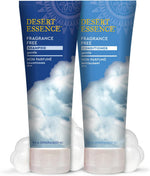 Desert Essence fragrance free shampoo trio pack ready for use