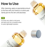 Mixsoon Soondy Centella Asiatica treatment serum bottle held in hand showing size.